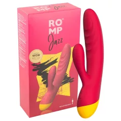   ROMP Jazz - вибратор с клиторен и G-точка стимулатор - водоустойчив, розов