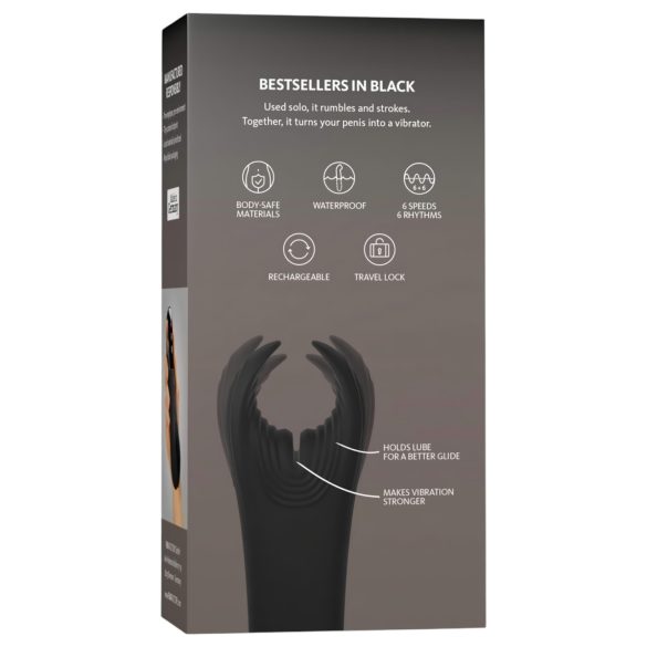 Fun Factory Manta - вибратор за главата (черен)