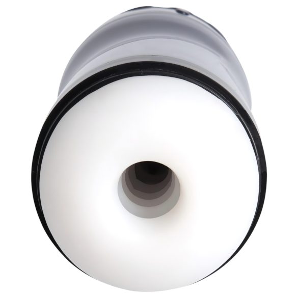 Rebel - мастурбатор 2в1 със засмукване и вибрация - черен