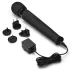 Le Wand Petite - ексклузивен, акумулаторен масажор вибратор (черен)