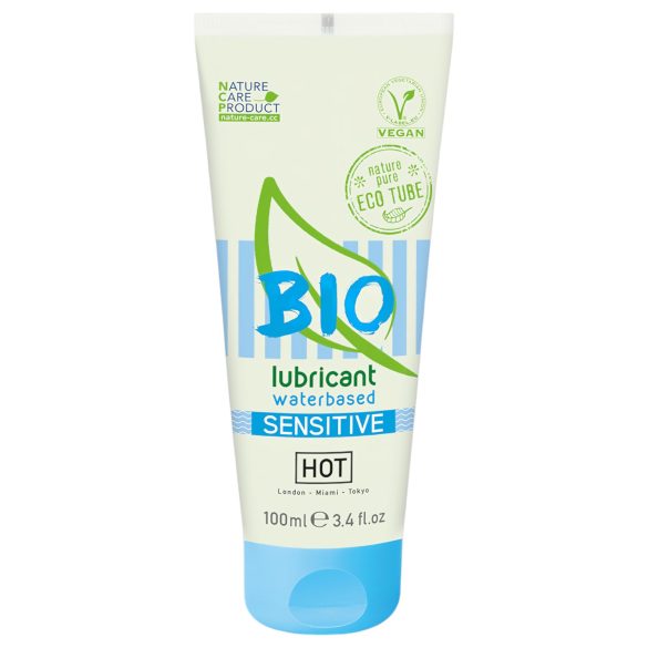HOT Био Sensitivе - веган лубрикант на водна основа (100 мл)