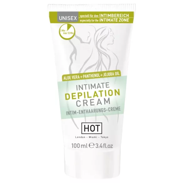 HOT Intimate - крем за интимна депилация с шпатула 100ml