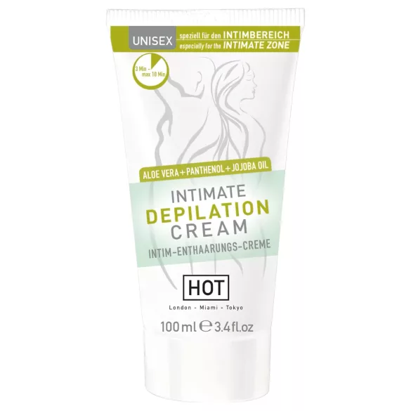 HOT Intimate - крем за интимна депилация с шпатула 100ml