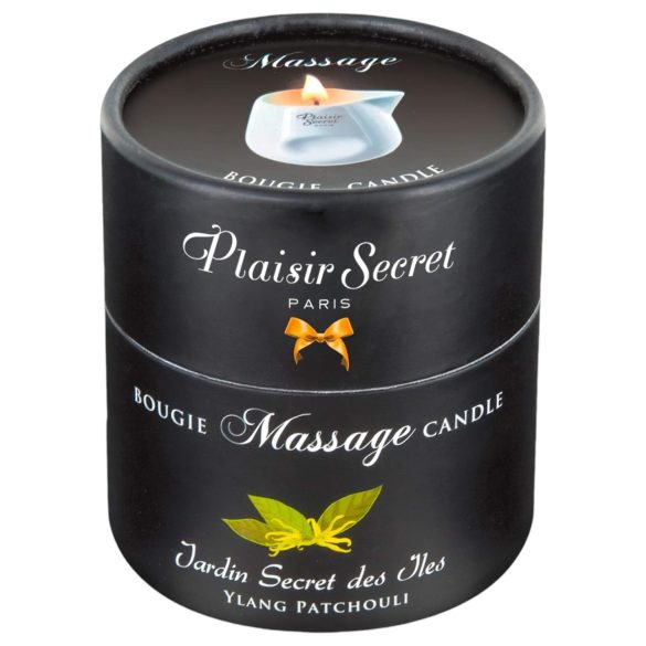 Plaisirs Secrets Иланг Пачули - масажна свещ (80 мл)
