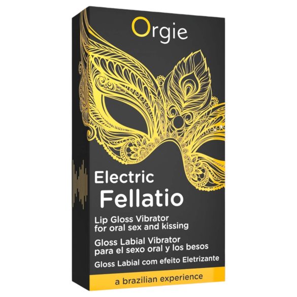 Orgie Electric Fellation - гел за подчертаване на устни с трептящ ефект (10ml)