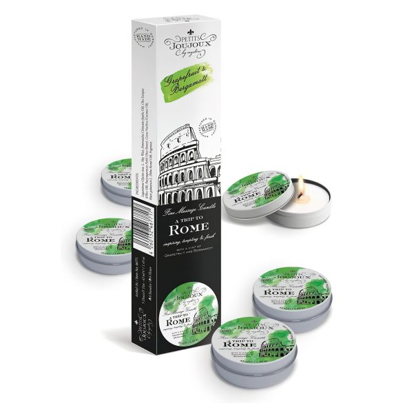 Petits Joujoux Рим масажна свещ - грейпфрут и бергамот 5х43ml