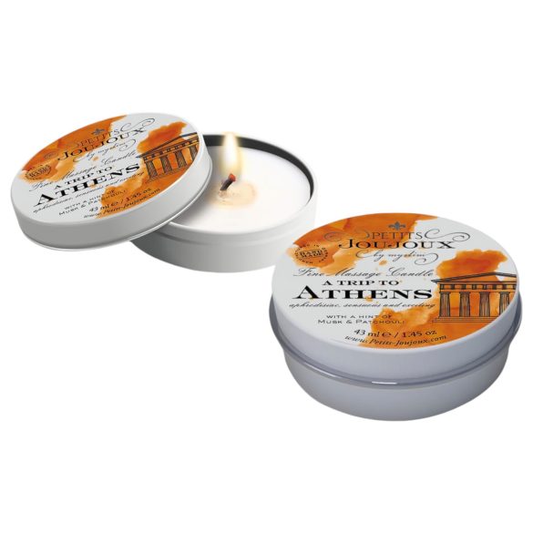Petits Joujoux Athens - масажна свещ - мускус и пачули (43ml)