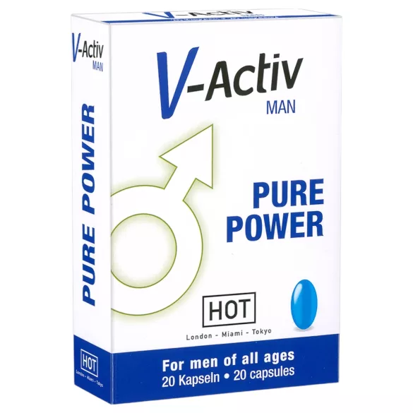 V-Active - хранителна добавка капсули за мъже - 20 броя