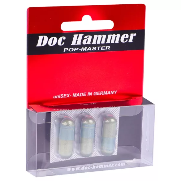 Doc Hammer - хранителна добавка капсули - за мъже и жени - 3 броя