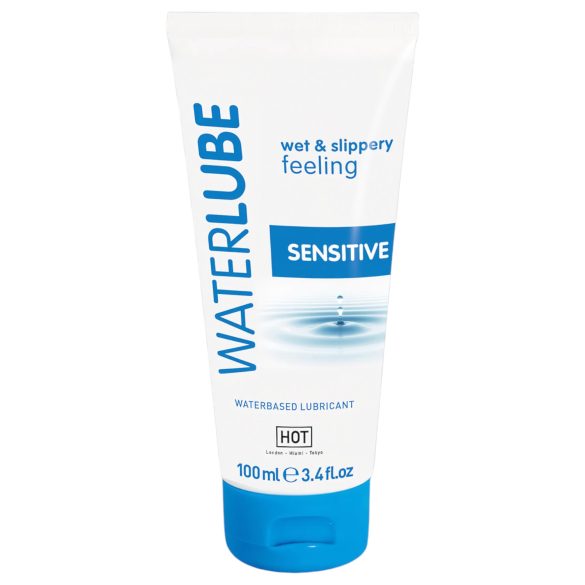 HOT WaterLube Sensitive - алпийски воден лубрикант за чувствителна кожа (100ml)