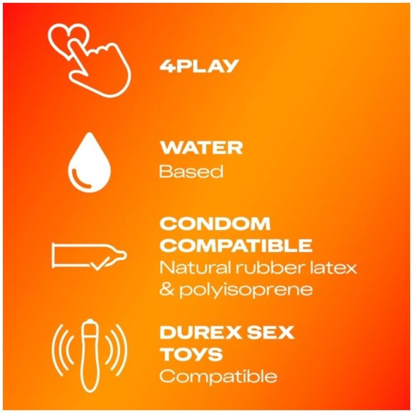 Durex - Масажен лосион и лубрикант 2 в 1 - иланг-иланг - 200 мл