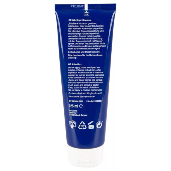 Крем за обезкосмяване - 125ml