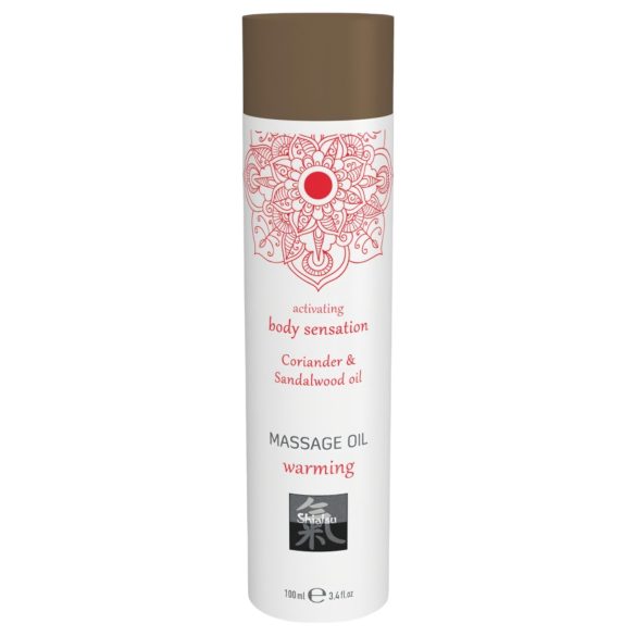 Shiatsu Warming - масажно олио - кориандър и санталово дърво 100ml