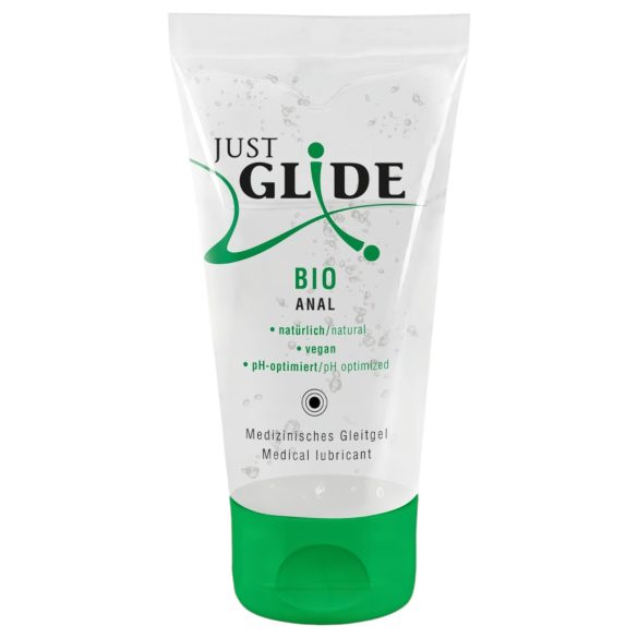 Just Glide Bio ANAL - веган лубрикант на водна основа (50 ml)