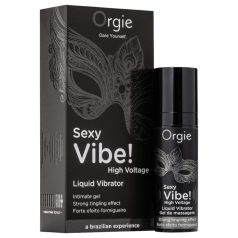   Orgie Sexy Vibe High Voltage - течен унисекс вибратор (15мл)