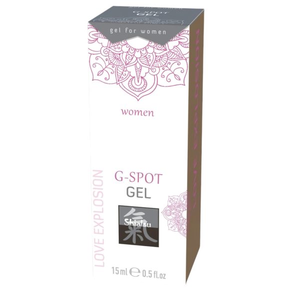 HOT Shiatsu G-Spot - Интимен гел за стимулация на G-точката (15 мл)
