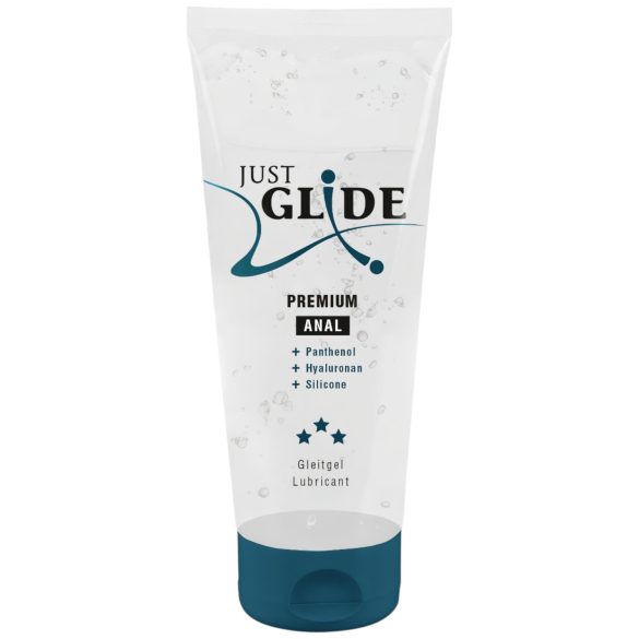 Just Glide Premium Anal - подхранващ анален лубрикант (200ml)
