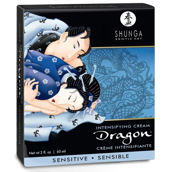 Shunga Dragon Sensitive - интимен гел за мъже - 60 мл