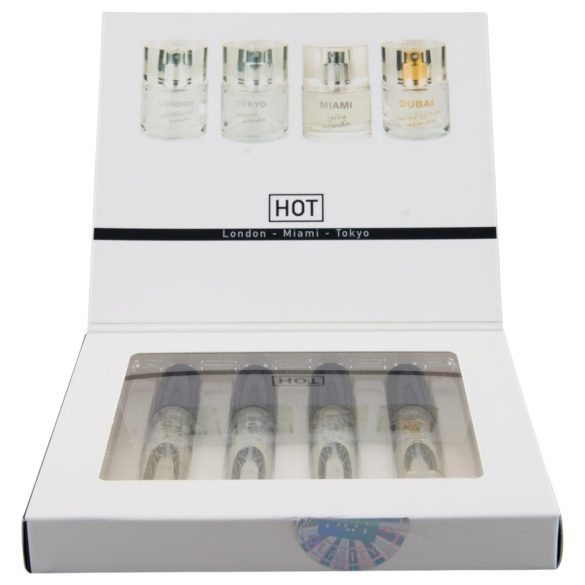 HOT LMTD комплект парфюми за жени (4x5ml)