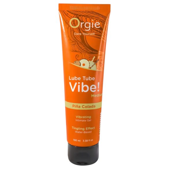 Orgie Lube Tube - интимен гел с прищипващ ефект - Пина Колада (100 мл)