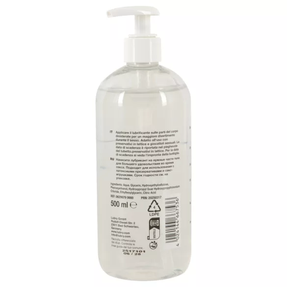 Just Glide Toylube - лубрикант на водна основа за играчки (500 мл)