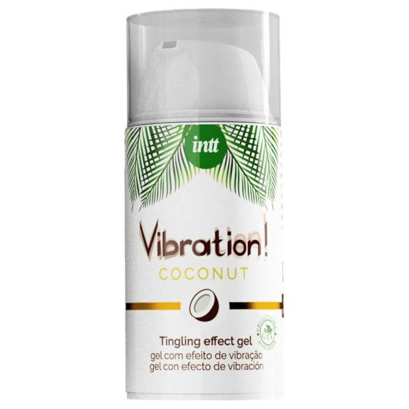 Intt Vibration! - течен вибратор - кокос (15 мл)