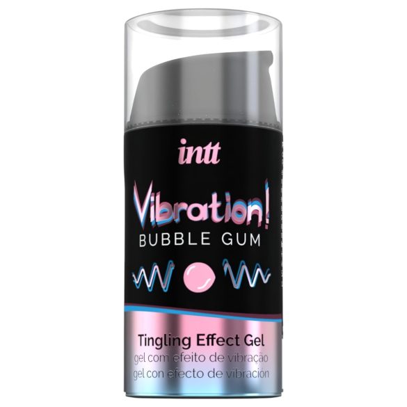 Intt Vibration! - течен вибратор - дъвка (15ml)