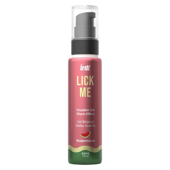 Intt Lick Me загряващ лубрикант гел - диня (50 мл)