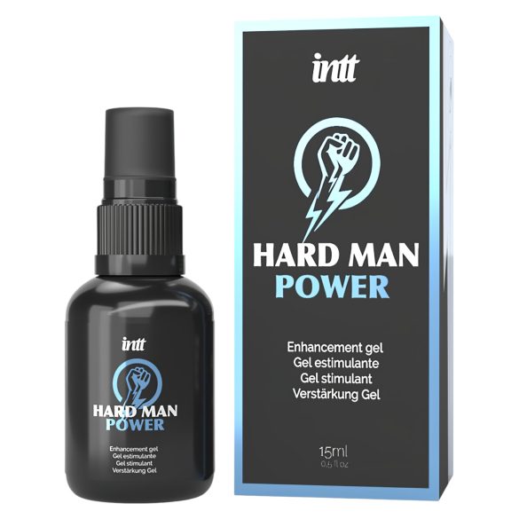 Intt Hard Man Power - стимулиращ гел за мъже (15 мл)