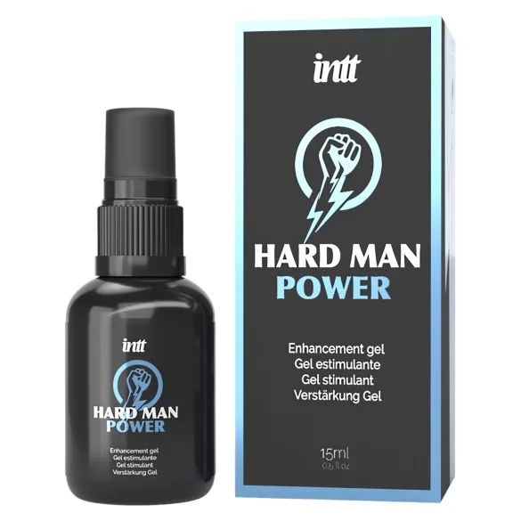Intt Hard Man Power - стимулиращ гел за мъже - 15 мл