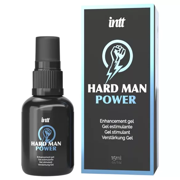 Intt Hard Man Power - стимулиращ гел за мъже - 15 мл