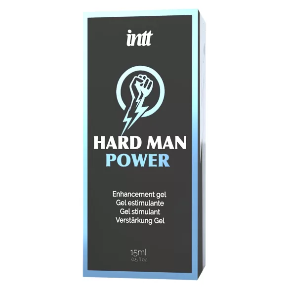 Intt Hard Man Power - стимулиращ гел за мъже - 15 мл