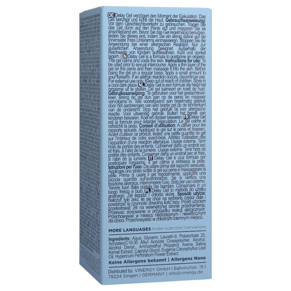 Mister Size - гел за забавяне на еякулацията (50 мл)