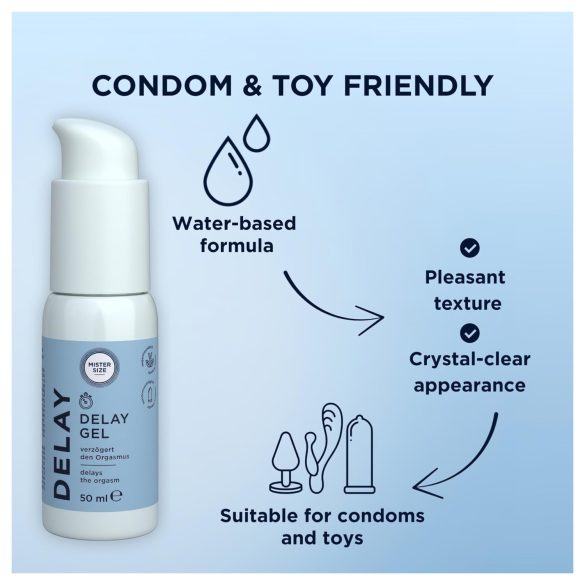 Mister Size - гел за забавяне на еякулацията (50 мл)