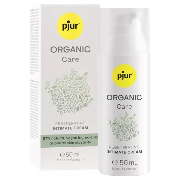 Pjur Organic Care - интимен крем с регенериращ ефект - 50 мл