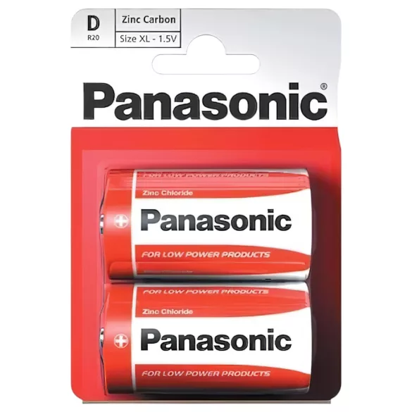 Panasonic - батерия R14 C - комплект 2 броя