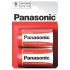Устойчиви бебе батерии R14 C - 2 бр. (Panasonic)