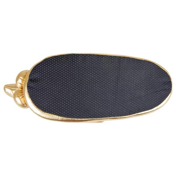 Péniszes papucs - мъжки чехли с пенис - златист цвят