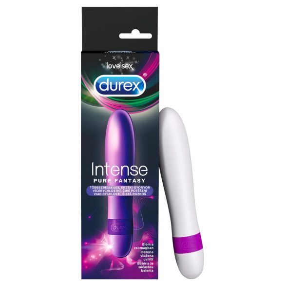 Durex Intense Pure Fantasy - вибратор тип пръчица - бял