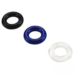   Pulselock Cirkl - комплект от TPE пръстени за пенис, 3 бр. (смесени цветове)