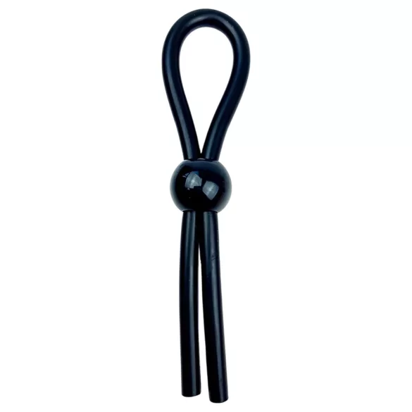 Pulselock Forge - регулируем силиконов пенис ринг с ласо (черен)