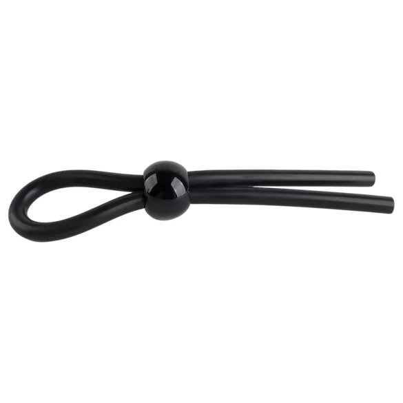 Pulselock Forge - регулируем силиконов пенис ринг с ласо (черен)