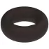 Pulselock Cocktura - силиконов пенисен пръстен на точки (черен) - 27 mm