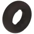 Pulselock Cocktura - силиконов пенисен пръстен на точки (черен) - 27 mm