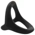 Pulselock Taur - Y-образен пръстен за пенис и тестиси (черен) - S
