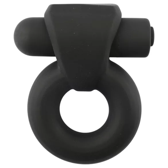 Pulselock Vantr - вибриращ пенис и тестикуларен пръстен с акумулаторна батерия (черен) - 25 мм