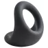 Pulselock Taur - контурен пръстен за пенис и тестиси (черен)