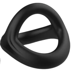   Pulselock Taur - Y-образен пръстен за пенис и тестиси (черен) - M