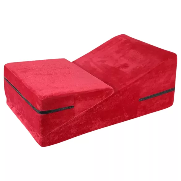 Desirel Magic Pillow клиновидни секс възглавници комплект - малка + голяма (червен)