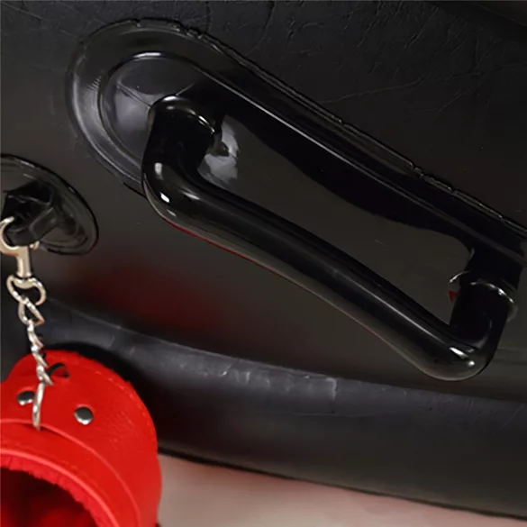 Magic Pillow - надуваем BDSM секс възглавница с белезници - голяма - червена